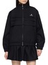 SHUSHU/TONG Oversized Tucked Seam Panel Track Jacket