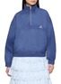 SHUSHU/TONG Stand Collar Cotton Pullover Top