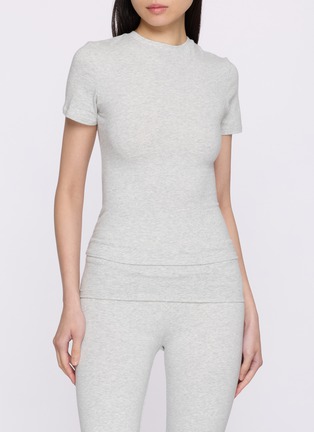 Figure View - Click To Enlarge - SKIMS - Cotton Jersey T-shirt