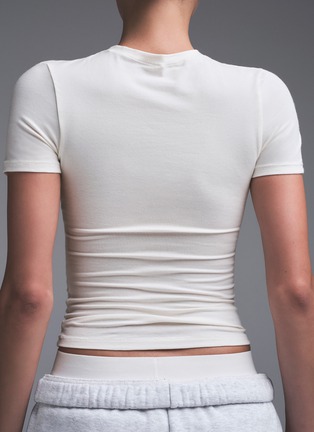 Back View - Click To Enlarge - SKIMS - Cotton Jersey T-shirt
