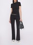 Back View - Click To Enlarge - SKIMS - Cotton Jersey Foldover Pants