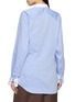 Back View - Click To Enlarge - SONIA CARRASCO - Contrast Collar Layered Placket Shirt