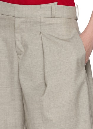  - SONIA CARRASCO - Pleated Knee Length Shorts