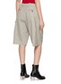 Back View - Click To Enlarge - SONIA CARRASCO - Pleated Knee Length Shorts
