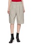 SONIA CARRASCO Pleated Knee Length Shorts