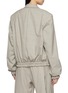 Back View - Click To Enlarge - SONIA CARRASCO - Double Breasted Elasticated Waist Tailored Jacket