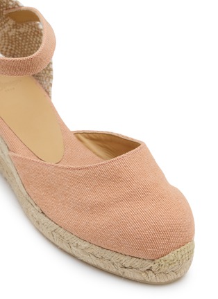 Detail View - Click To Enlarge - CASTAÑER - Carol 50 Canvas Espadrille Platform Wedges