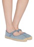 Figure View - Click To Enlarge - CASTAÑER - Padua Canvas Espadrille Mary Janes