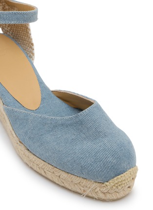 Detail View - Click To Enlarge - CASTAÑER - Carol 50 Canvas Espadrille Platform Wedges