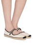 Figure View - Click To Enlarge - CASTAÑER - Padua Canvas Espadrille Mary Janes
