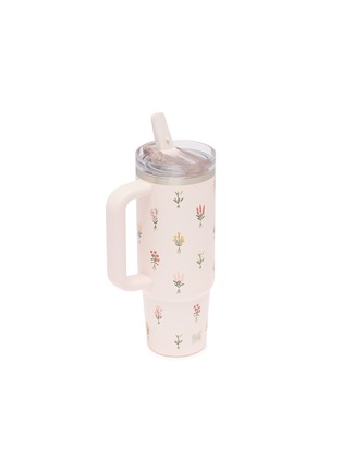 Detail View - Click To Enlarge - STANLEY - The Quencher ProTour Flip Straw Lid Tumbler 30oz — Rose Quartz Bouquets