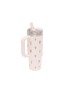 Detail View - Click To Enlarge - STANLEY - The Quencher ProTour Flip Straw Lid Tumbler 30oz — Rose Quartz Bouquets