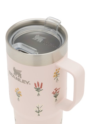 Detail View - Click To Enlarge - STANLEY - The Everyday Suburban Mug 16oz — Rose Quartz Bouquets