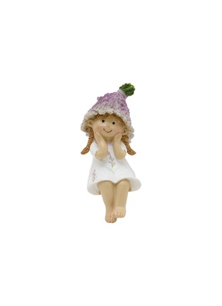 Detail View - Click To Enlarge - DEKORATIEF - Lavender Girl Figurine