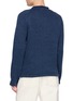 Back View - Click To Enlarge - EDWIN - Roll Neck Cotton Knit Sweater