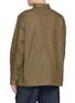 Back View - Click To Enlarge - EDWIN - Garment Dyed Coverall Denim Jacket