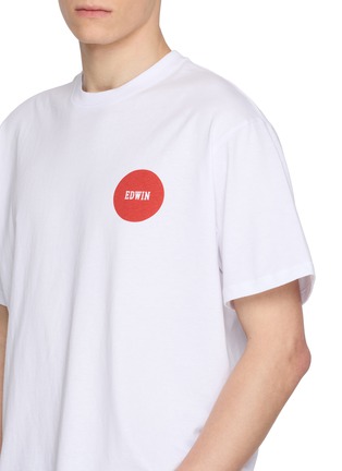  - EDWIN - Hinomaru One Point Printed Cotton T-Shirt