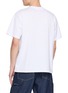 Back View - Click To Enlarge - EDWIN - Hinomaru One Point Printed Cotton T-Shirt
