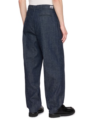 Back View - Click To Enlarge - EDWIN - Two Tuck Straight Leg Denim Trousers