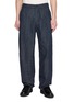 EDWIN Two Tuck Straight Leg Denim Trousers