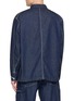 Back View - Click To Enlarge - EDWIN - Nep Denim Coverall Jacket