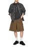 Figure View - Click To Enlarge - EDWIN - Contrast Stitch Denim Work Shirt
