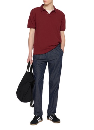 Figure View - Click To Enlarge - EDWIN - Short Sleeve Polo Shirt