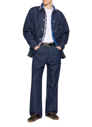 Figure View - Click To Enlarge - EDWIN - Chequered Work Shirt