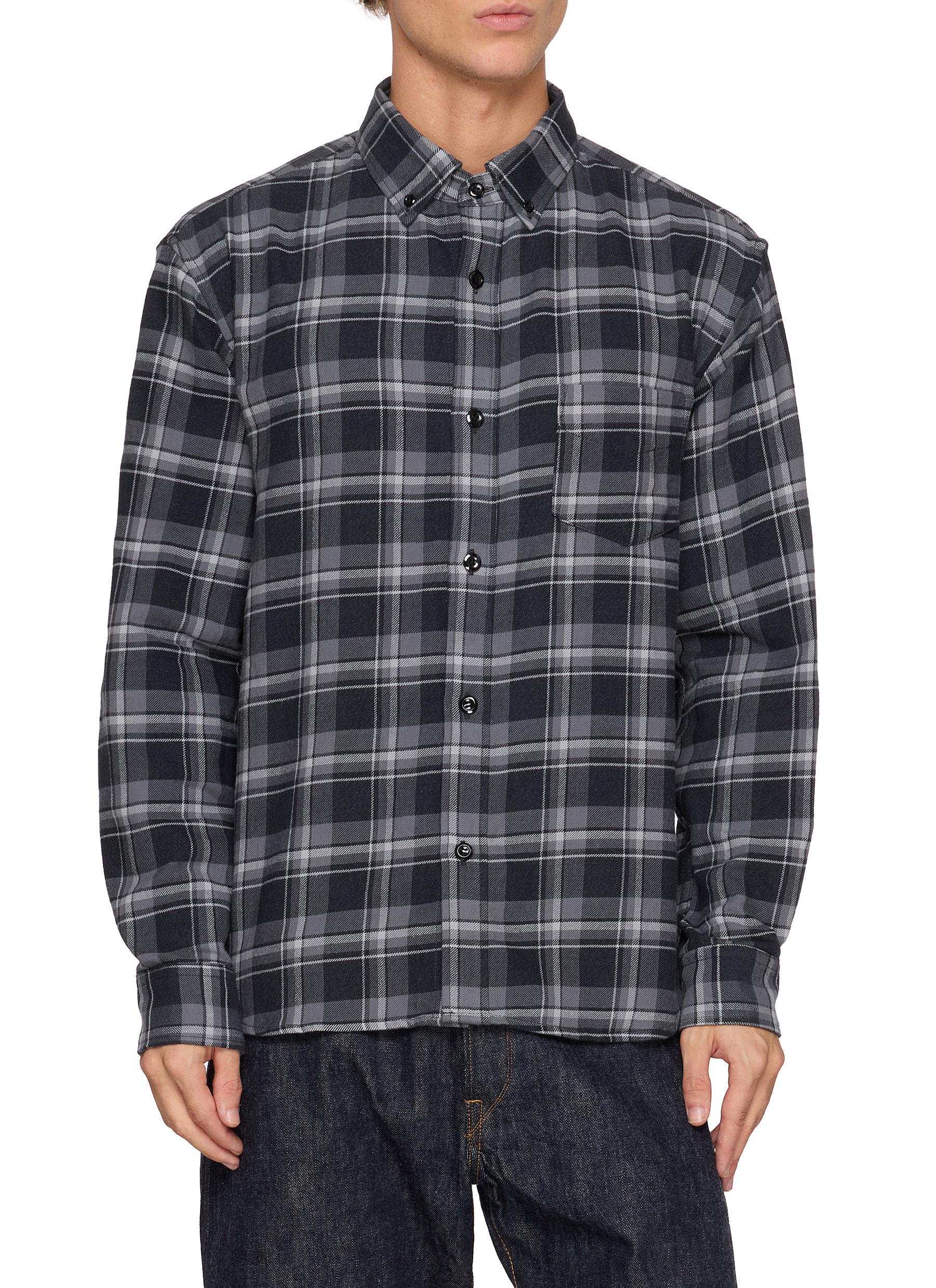 EDWIN | Long Sleeve Chequered Shirt | Men | Lane Crawford