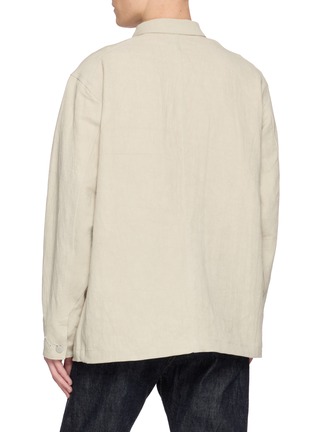 Back View - Click To Enlarge - EDWIN - Workwear Patch Pocket Coverall Jacket