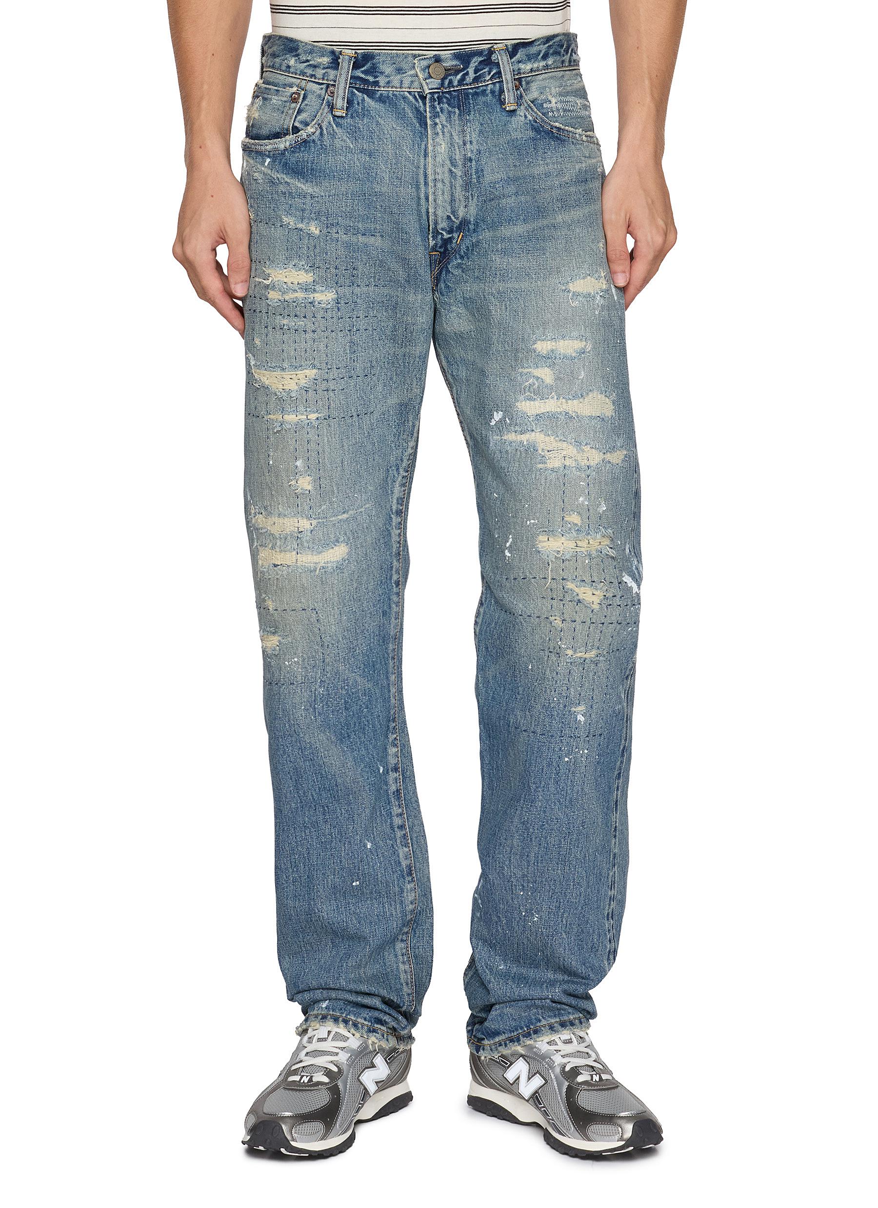 EDWIN Loose Straight Jeans Washed Grey at CareOfCarl.com 00s EDWIN 