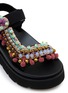 Detail View - Click To Enlarge - NAN-KU COUTURE - EKS-10H Platformed Sandals
