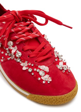 Detail View - Click To Enlarge - NAN-KU COUTURE - EDX-04T Low Top Women's Sneakers