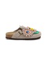 NAN-KU COUTURE EBK-12 Suede Clogs