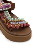 Detail View - Click To Enlarge - NAN-KU COUTURE - EKS-10H Platformed Sandals