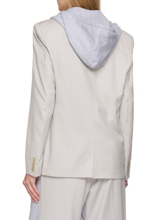 Back View - Click To Enlarge - BETTTER - Tracker Hybrid Hooded Blazer
