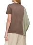 Back View - Click To Enlarge - BETTTER - Asymmetric Hybrid Double T-Shirt