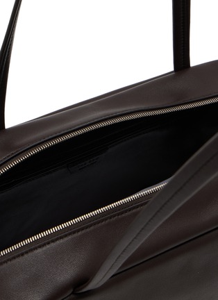 Detail View - Click To Enlarge - THE ROW - Astra Leather Bowling Shoulder Bag