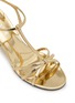 Detail View - Click To Enlarge - PRADA - 55 Patent Leather Wedge Sandals