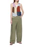 Figure View - Click To Enlarge - LAOWLA - Patchwork Bead Embroidery Panel Vest