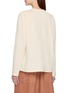 Back View - Click To Enlarge - LAOWLA - Embroidered Detail Henley Collar Top