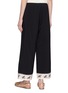 Back View - Click To Enlarge - LAOWLA - Floral Hem Pants