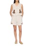 Figure View - Click To Enlarge - LAOWLA - Cat Hand Embroidered Linen Vest