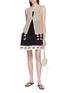 Figure View - Click To Enlarge - LAOWLA - Foxtail Pendant Open Knit Vest
