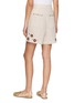 Back View - Click To Enlarge - LAOWLA - Hand Embroidered Linen Shorts