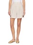 LAOWLA Hand Embroidered Linen Shorts