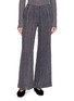 SWAYING Striped Loose Straight Leg Linen Pants