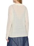 Back View - Click To Enlarge - SWAYING - Long Sleeve Open Collar Linen Top