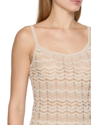  - SWAYING - Pleated Cotton Blend Camisole Top