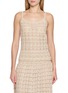 SWAYING Pleated Cotton Blend Camisole Top